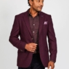 Yorkshire Tweed Colbert, Patrick Jacket - Damson - Afbeelding 2