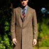 Harris Tweed Overjas, Evergreen - Afbeelding 3