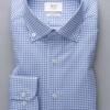 Shirt Eterna Blauw Ruitje