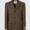 Harris Tweed Colbert, Callum Utility Jacket - Brown