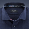 Olymp Signature Overhemd Linnen Donker Blauw - Afbeelding 3