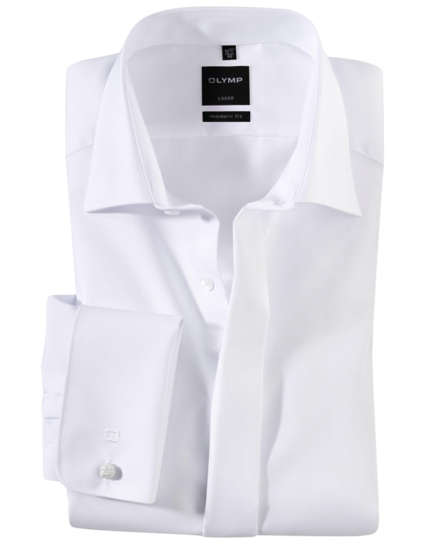 Smokinghemd Liggende Boord Modern Fit