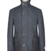 Harris Tweed Field Coat, Boyd Coat - Blue
