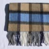 Sjaal Blauw - Beige - Afbeelding 2