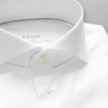 White plain poplin shirt - Afbeelding 2