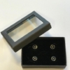 set van 4 frontknoopjes