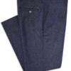 Yorkshire Tweed Pantalon, Mens Tweed Trousers - Blue