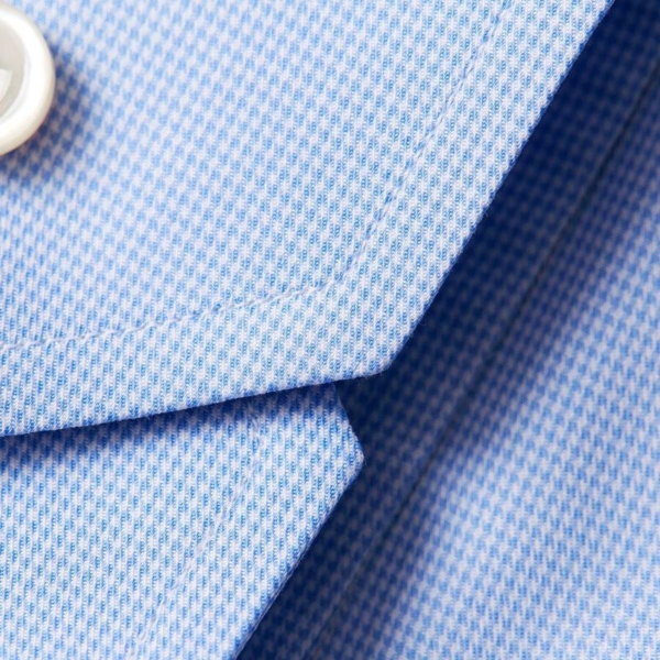 Light blue hounds tooth shirt - Afbeelding 3