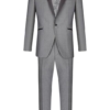 Smoking, Grijs opgesneden revers in wol mohair - Afbeelding 2