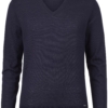 OLYMP Level Five Knitwear, body fit, Pullover V-hals, Marine