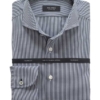 OLYMP SIGNATURE, tailored fit, Cutaway, Rookblauw