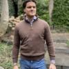 Pullover, zip neck Brown - Afbeelding 2