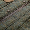 Harris Tweed Gilet, Bodywarmer green - Afbeelding 3