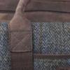 Brown Harris Tweed Holdall - Afbeelding 5