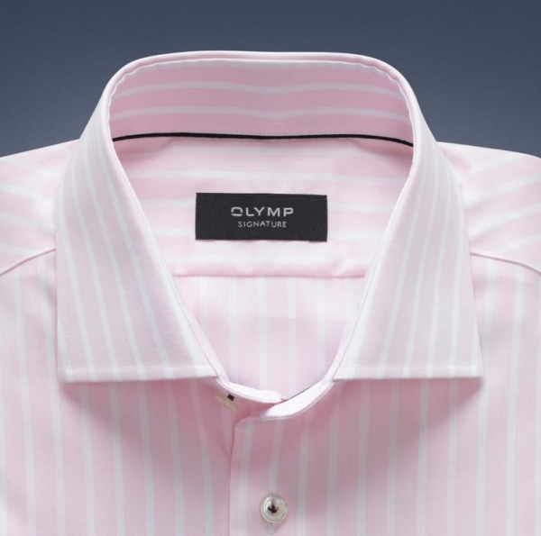 OLYMP SIGNATURE  Tailored Fit, SIGNATURE Kent, Pink - Afbeelding 2