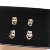 set van 4 frontknoopjes - Afbeelding 2