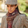 Wellington, Harris Tweed damesjas met grote overruit - Afbeelding 3