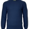 Alan Paine Lamswol Pullover Ronde-hals, Updated Fit - Indigo - Afbeelding 4