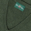 Alan Paine Lamswol Pullover V-hals, Updated Fit - Rosemary