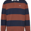Barbour Broome Rugby Shirt Navy / Rust - Afbeelding 6