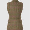 Harris Tweed Pippa Waistcoat Pink Green Check - Afbeelding 2