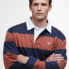Barbour Broome Rugby Shirt Navy / Rust - Afbeelding 2