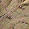 Harris Tweed Pippa Waistcoat Pink Green Check - Afbeelding 3