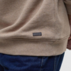 Barbour Nelson Half-Zip Sweatshirt Stone - Afbeelding 5