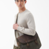 Barbour Wax Leather Tarras Bag Olive - Afbeelding 2
